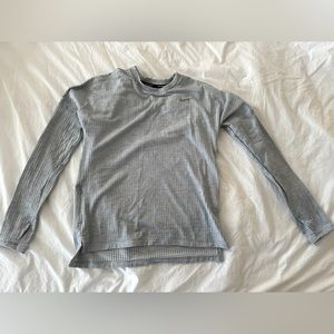 NIKE WOMENS DRI-FIT RUNNING LONG SLEEVE.  REDLECTIVE